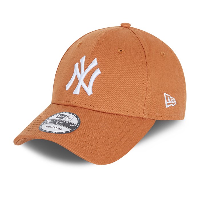 New York Yankees Essential 9FORTY Lippis Ruskea - New Era Lippikset Finland FI-421506